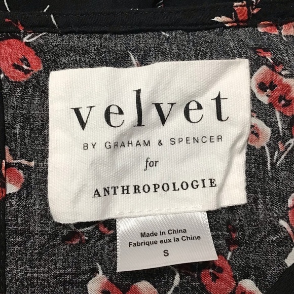 Velvet for Anthropologie Freddy Floral Jumpsuit size S - Picture 8 of 11